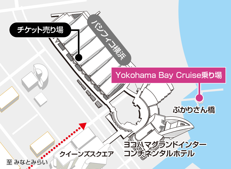 みなとみらい・ぷかりさん橋